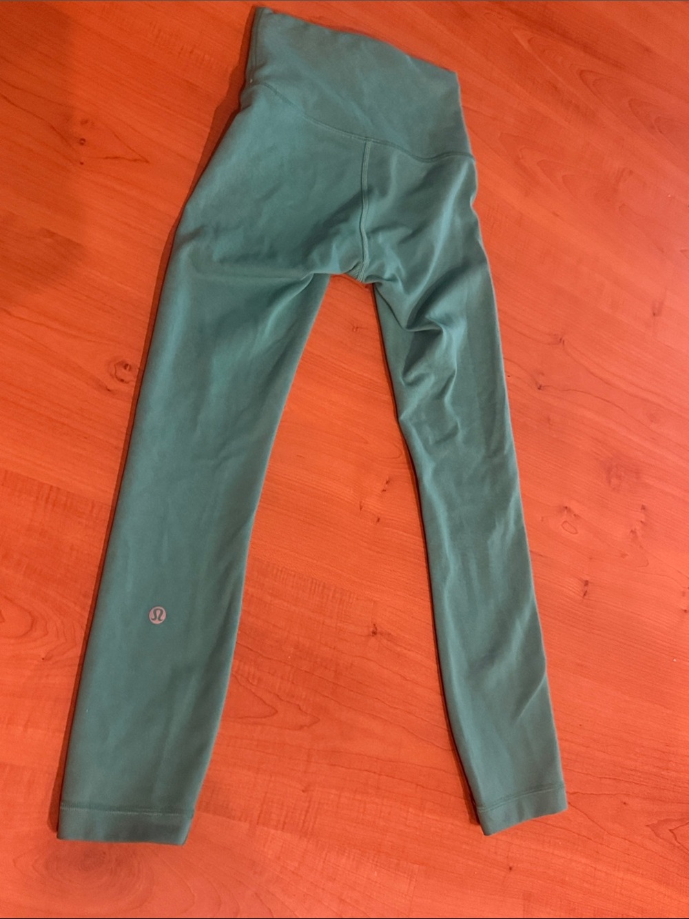lululemon athletica Girls' Teal Green High-Waist Leggings